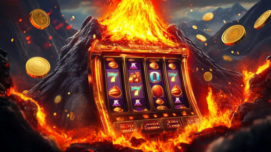 Découvrez les fonctionnalités uniques d&rsquo;une machine à sous volcanique avec pièces collantes